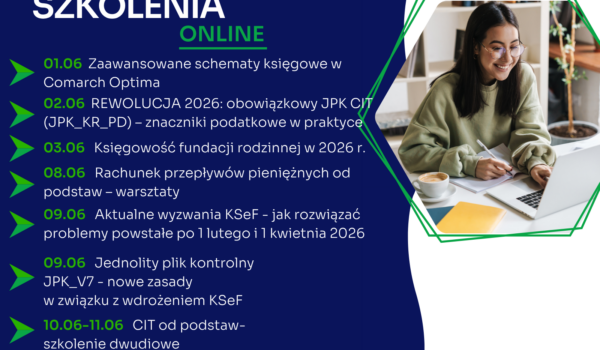 Zapraszamy na najbliższe szkolenia jednodniowe online
