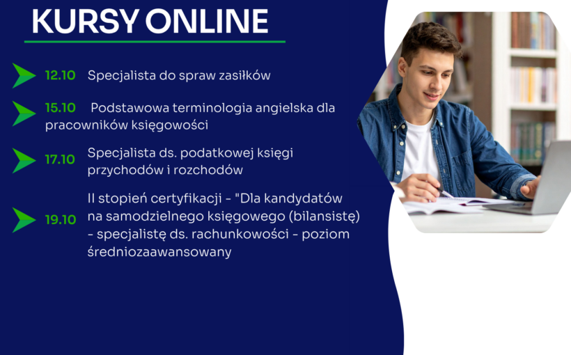 Zapraszamy na najbliższe kursy online