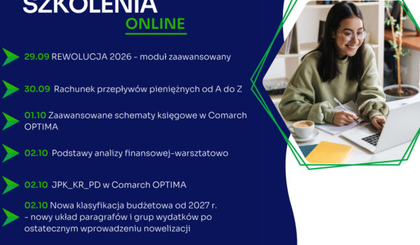 Zapraszamy na najbliższe szkolenia jednodniowe online